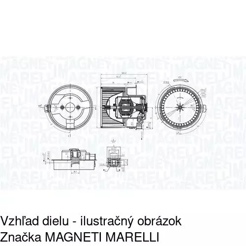Ventilátory kúrenia 5712NU1X /POLCAR/ - obr. 1