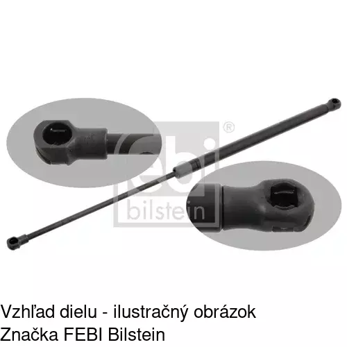 Plynová pružina 5716AB /POLCAR/ - obr. 1
