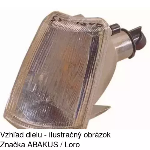 Predná smerovka 5722191V /POLCAR/ - obr. 2
