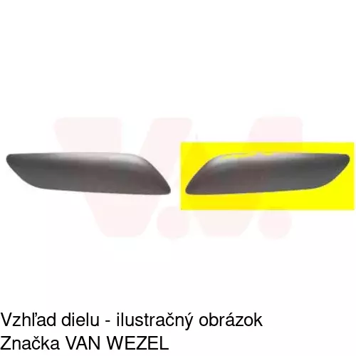 Lišta nárazníka 57240712 /POLCAR/ - obr. 3