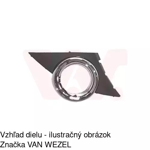 Rámik hmlového svetla 572427-4 /POLCAR/ - obr. 1