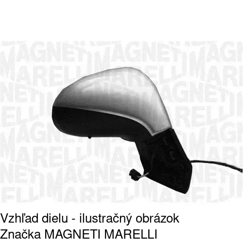 Vonkajšie zrkadlo 5724524E /POLCAR/ - obr. 2