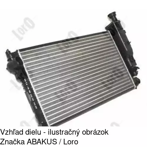 Chladiče vody 5745085X /POLCAR/ - obr. 1