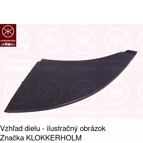 Lišta nad svetlom POLCAR 577006-3