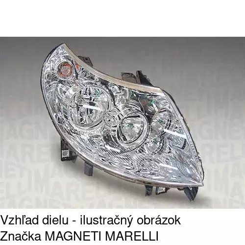 Hlavný reflektor 5770090E /POLCAR/ - obr. 2