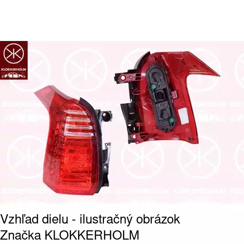 Zadné svetlo POLCAR 578188-U