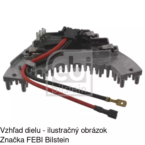 Ovládače klimatizácie 5786KST-1 /POLCAR/ - obr. 2