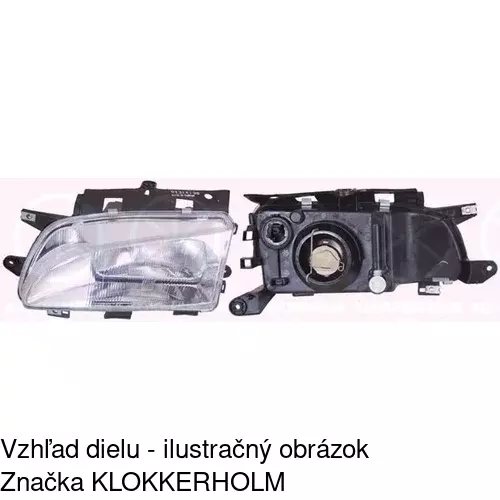 Hlavný reflektor 5790100E /POLCAR/ - obr. 1