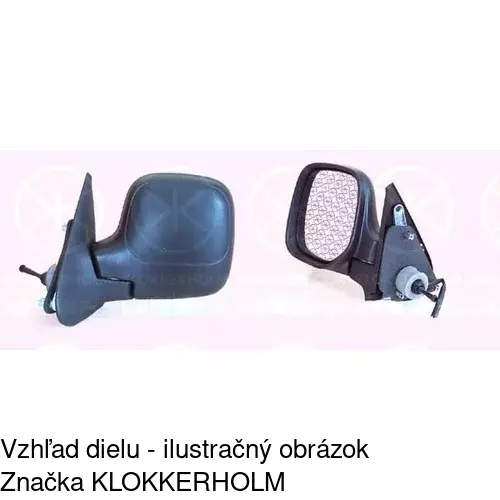 Vonkajšie zrkadlo 5790515M /POLCAR/ - obr. 1