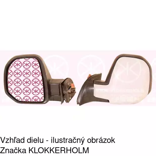 Vonkajšie zrkadlo 5792523M /POLCAR/ - obr. 2