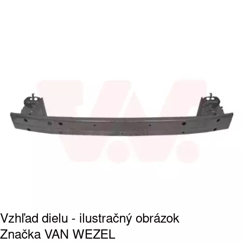 Výstuha nárazníka 57A207-3 /POLCAR/ - obr. 1