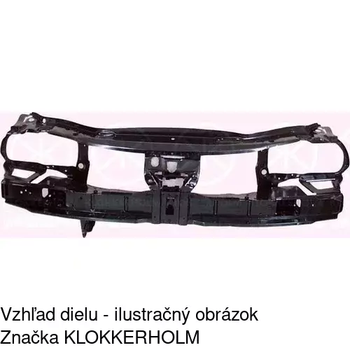 Predné čelo POLCAR 600704-Q