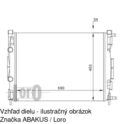 Chladiče vody 601208A3 /POLCAR/ - obr. 5