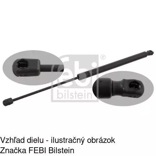 Plynová pružina 6012AB7 /POLCAR/ - obr. 3