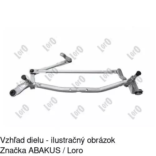Motorček stieračov 6012SWP3 /POLCAR/ - obr. 4