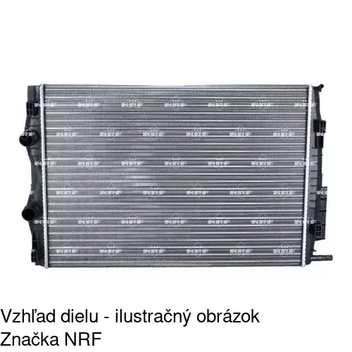 Chladiče vody 601308A1 /POLCAR/ - obr. 1