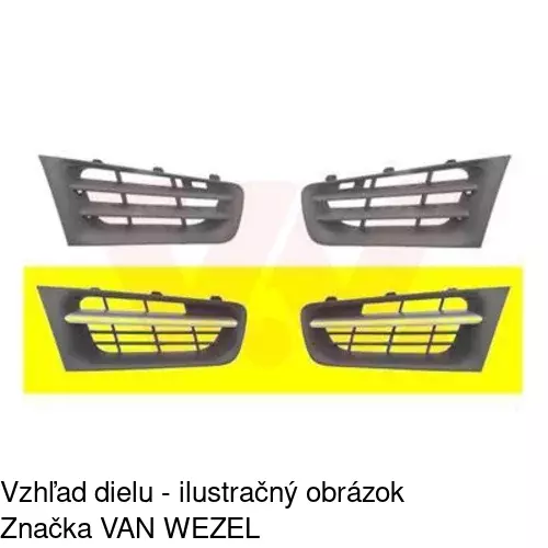 Kryt v nárazníku 60132713J /POLCAR/ - obr. 1