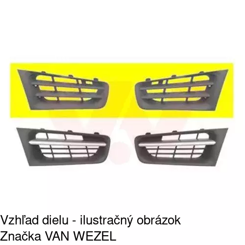 Kryt v nárazníku 6013273J /POLCAR/ - obr. 1