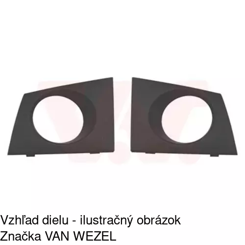 Kryt v nárazníku 6013275J /POLCAR/ - obr. 2