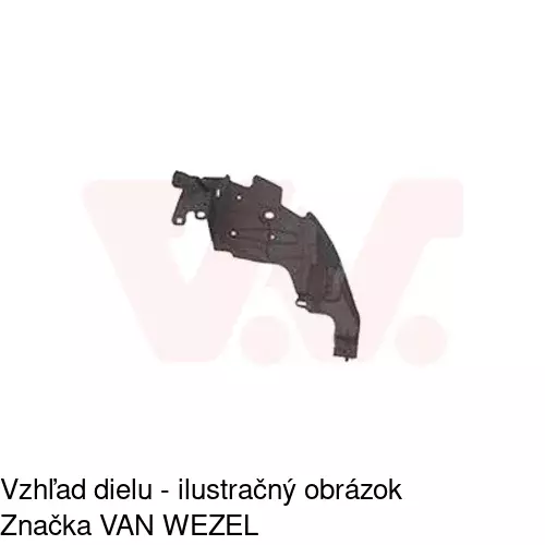 Držiak nárazníka 60140715 /POLCAR/ - obr. 2
