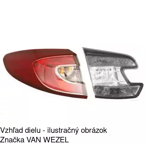 Zadné svetlo 6014873E /POLCAR/ - obr. 2