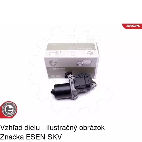 Náhon stieračov s motorom 6014ZWP1 /POLCAR/ - obr. 4
