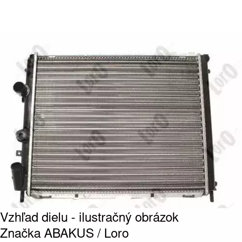 Chladiče vody 601508A1 /POLCAR/ - obr. 3
