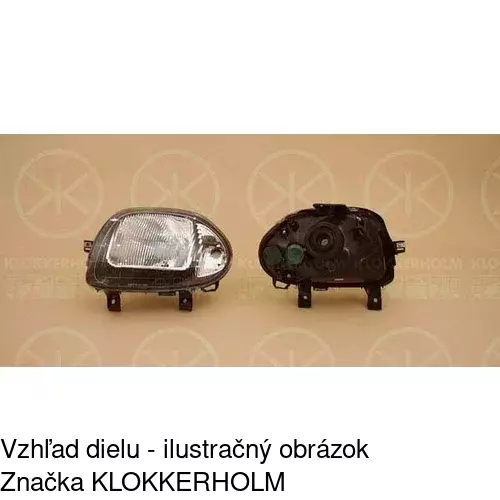 Hlavný reflektor 601510-H /POLCAR/ - obr. 1