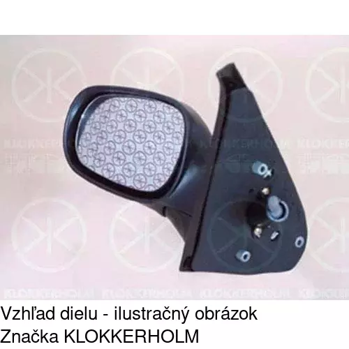 Vonkajšie zrkadlo 6015521M /POLCAR/ - obr. 4
