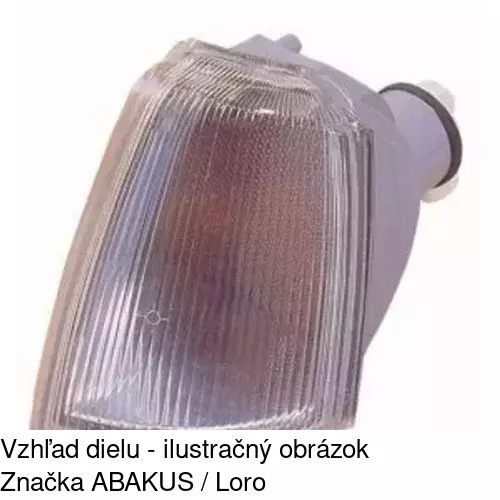 Predná smerovka 6019192E /POLCAR/ - obr. 4