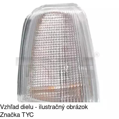 Predná smerovka POLCAR 6019202E