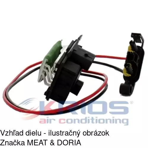 Ovládače klimatizácie 6026KST1X /POLCAR/ - obr. 1