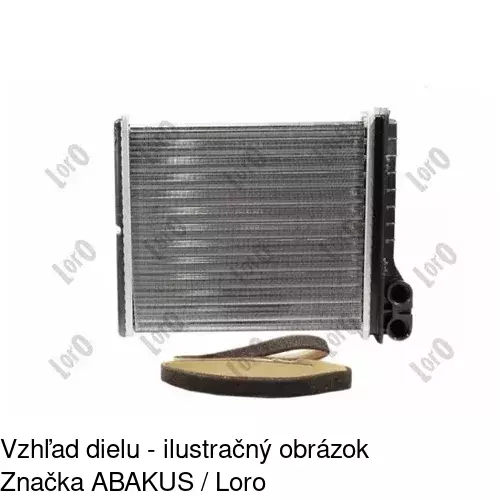 Radiátory 6030N8-2 /POLCAR/ - obr. 1