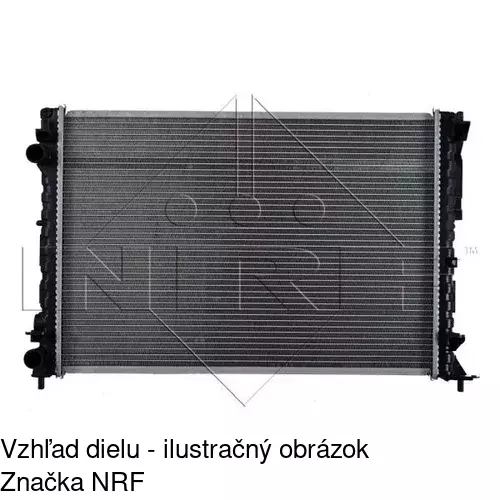 Chladiče vody POLCAR 6032083X