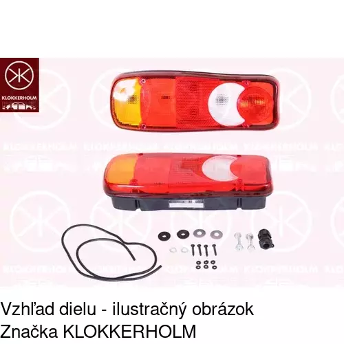 Zadné svetlo 6041882E /POLCAR/ - obr. 3
