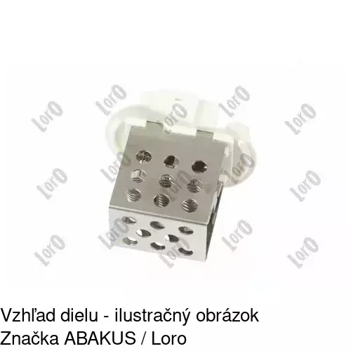 Ovládače klimatizácie 6041KST1X /POLCAR/ - obr. 5
