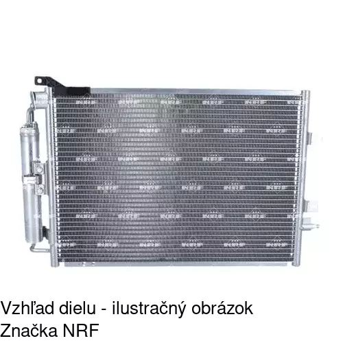 Chladiče klimatizácie 6055K82X /POLCAR/ - obr. 1