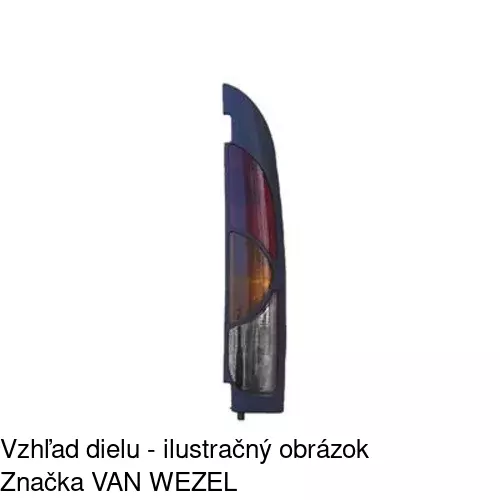 Zadné svetlo 6060881E /POLCAR/ - obr. 1