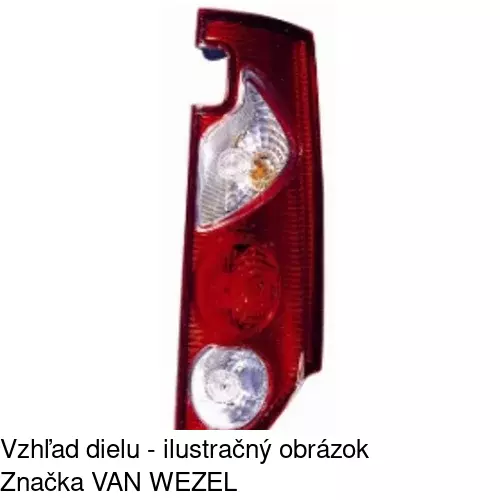 Zadné svetlo 606288-E /POLCAR/ - obr. 4