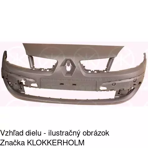 Predný nárazník POLCAR 607207-2