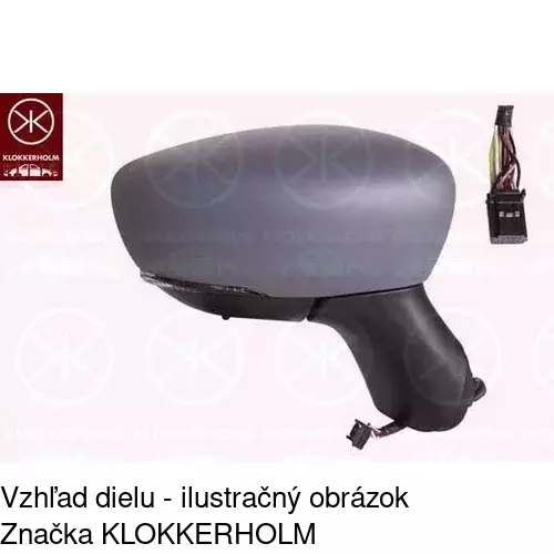 Vonkajšie zrkadlo 60L1524M /POLCAR/ - obr. 5