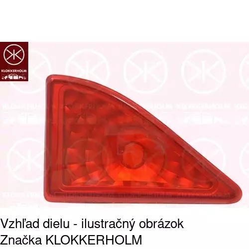 Svetlo stop 60N191-E /POLCAR/ - obr. 1