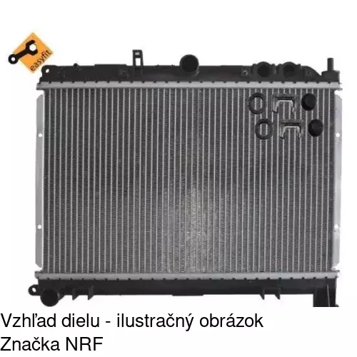 Chladiče vody POLCAR 636008-1