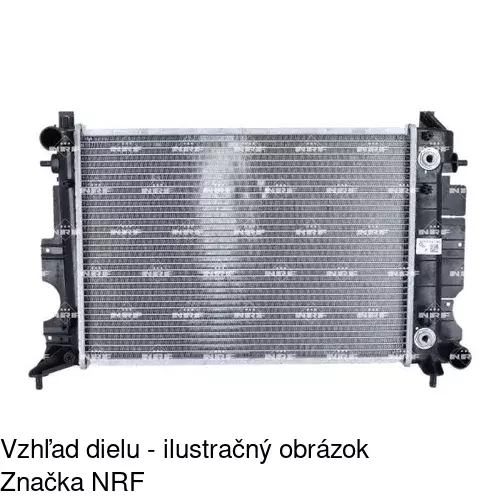 Chladiče vody POLCAR 652008-7