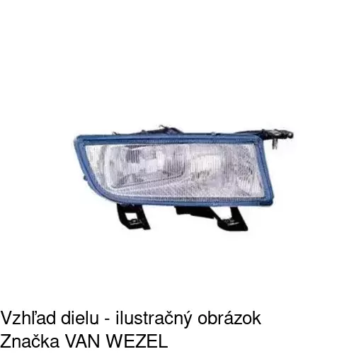 Hmlové svetlo - predné 6522301E /POLCAR/ - obr. 4