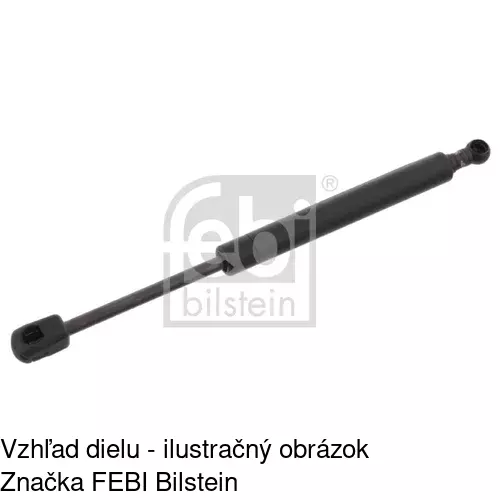Plynová pružina 6523AB /POLCAR/ - obr. 1