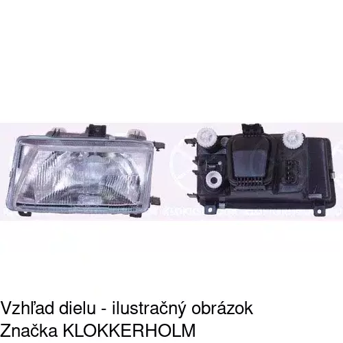 Hlavný reflektor 6713106E /POLCAR/ - obr. 1