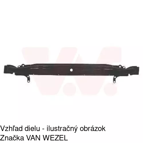 Výstuha nárazníka 672207-3 /POLCAR/ - obr. 1
