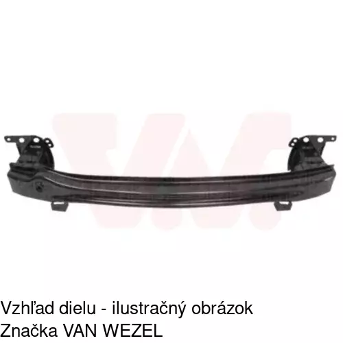 Výstuha nárazníka 672407-3 /POLCAR/ - obr. 1