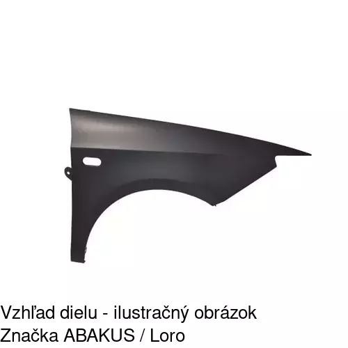 Predný blatník 673202-J /POLCAR/ - obr. 1